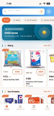 groceri: groceries & more screenshot