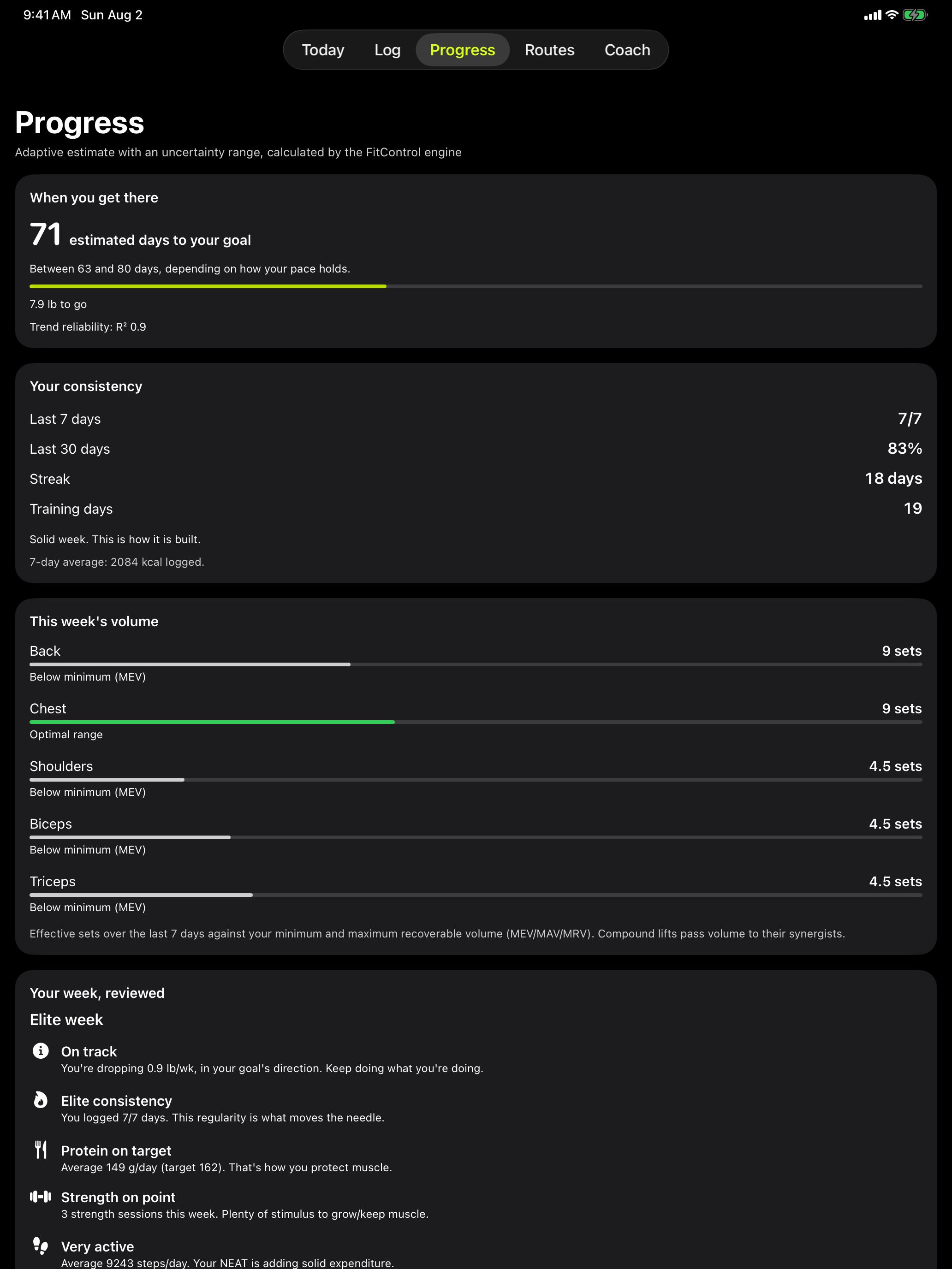 FitControl: Macros & Calories screenshot 13