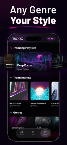 Muxic: AI Music & Song Maker screenshot 2