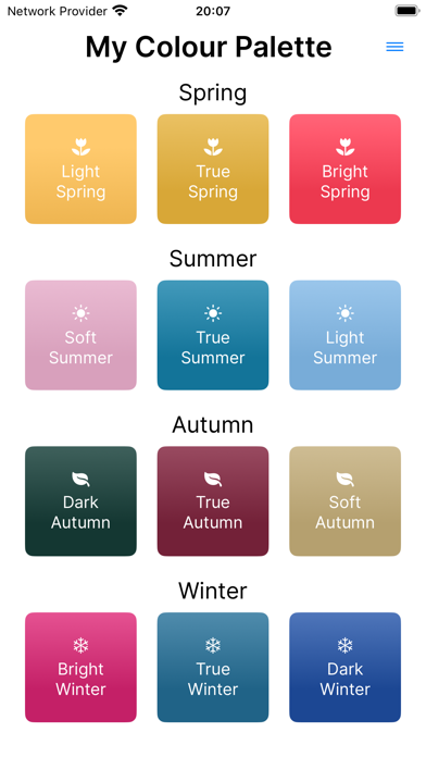 Screenshot #1 pour Ma Palette de Couleurs