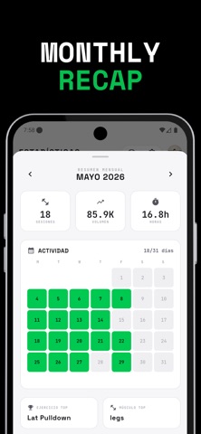 Hypertro: Workout Tracker Screenshot 6 of 7
