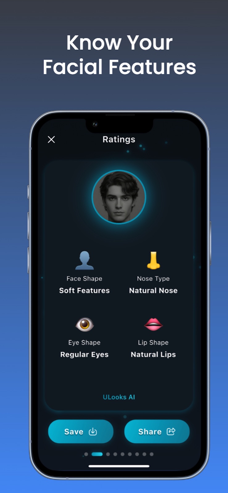 ULooks - Face Rating & Glow Up iphone screenshot 2