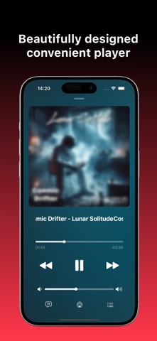 Music App: offline player iPhone screenshot 4