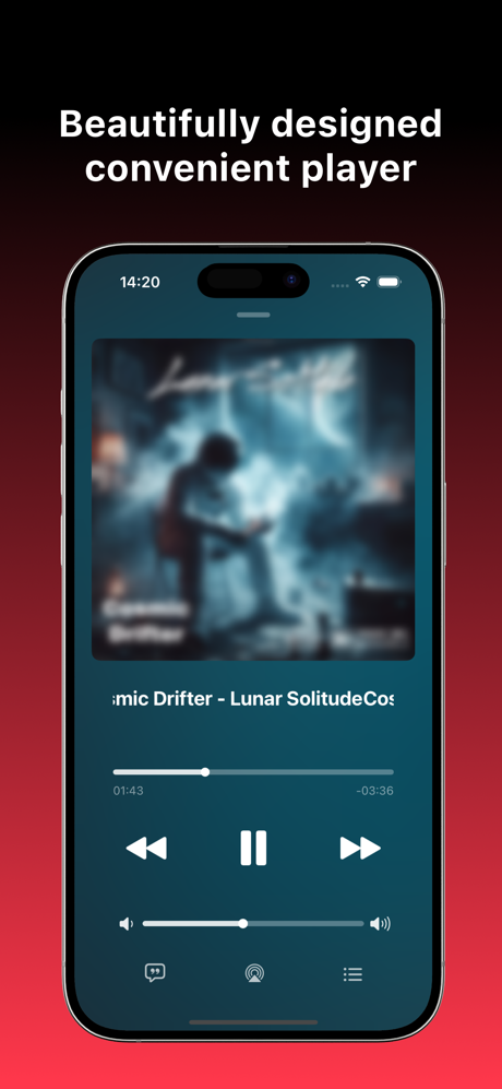 Music App: offline player screenshot 4