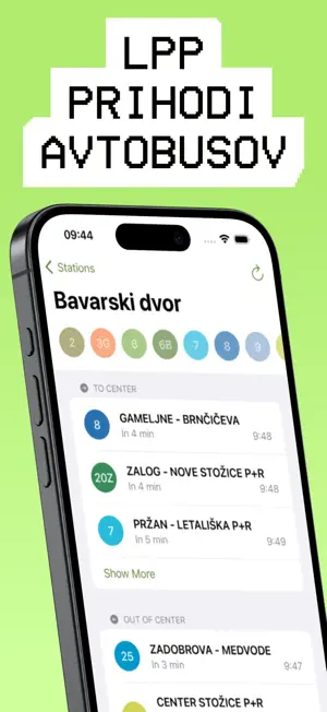 Avtobusnik: Prihodi LPP bus screenshot 1