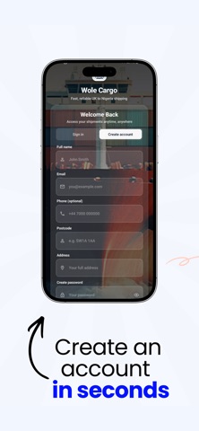 wole Cargo screenshot