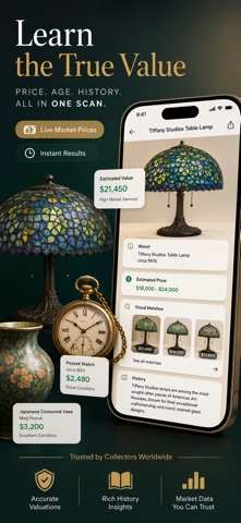 Antique Snap: Value Scanner iPhone screenshot