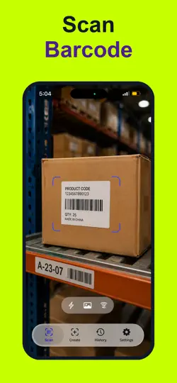 Captura de pantalla de QR Code Reader: Safe & Free en iPhone 2