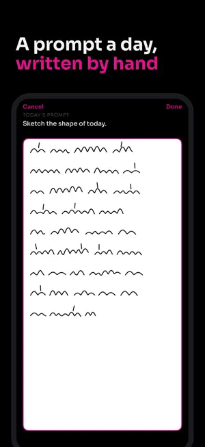 Pink Inkling: Handwriting screenshot 2
