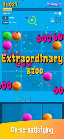 Bubble Grid: relaxing puzzle Screenshot 2 of 8