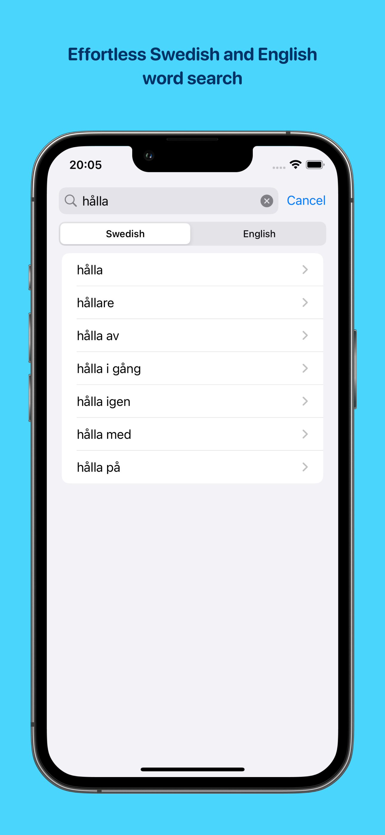 Swedish Dictionary