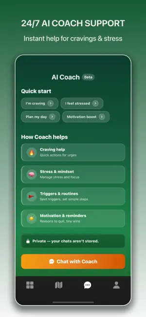 FeelFree: Quit Smoking Coach screenshot 3