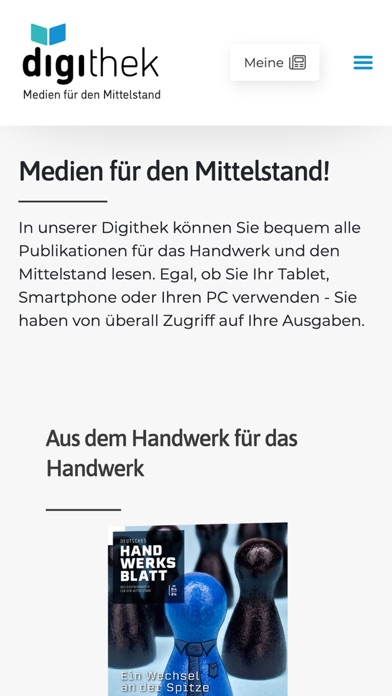 Deutsches Handwerksblatt Screenshot