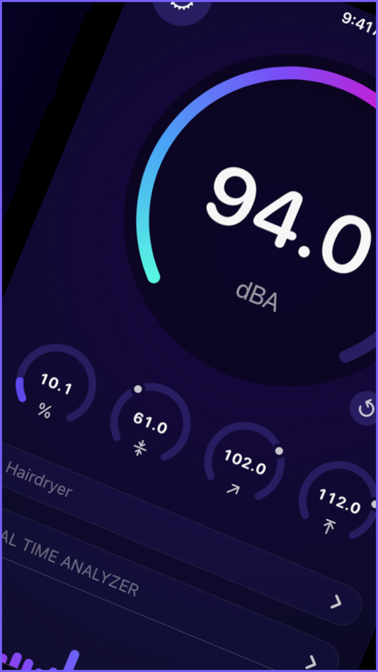 #2. Decibel dB Sound Meter Ultra (iOS) 来自: Ultrafine