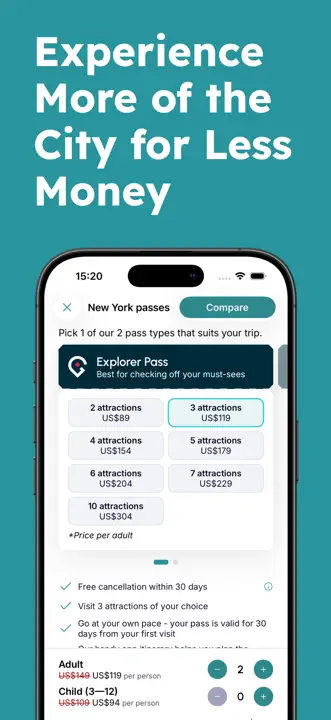 Go City -Travel Plan & Tickets: Screenshot 7 von 7