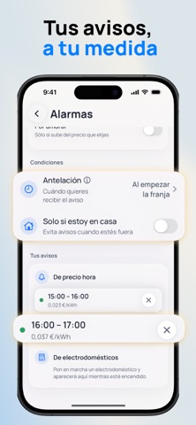FranjaLuz: Precio Luz España screenshot 5