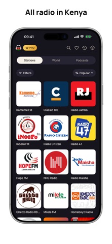 Radio Kenya FM AM Online Live screenshot
