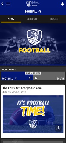 Christian Community Schools screenshot