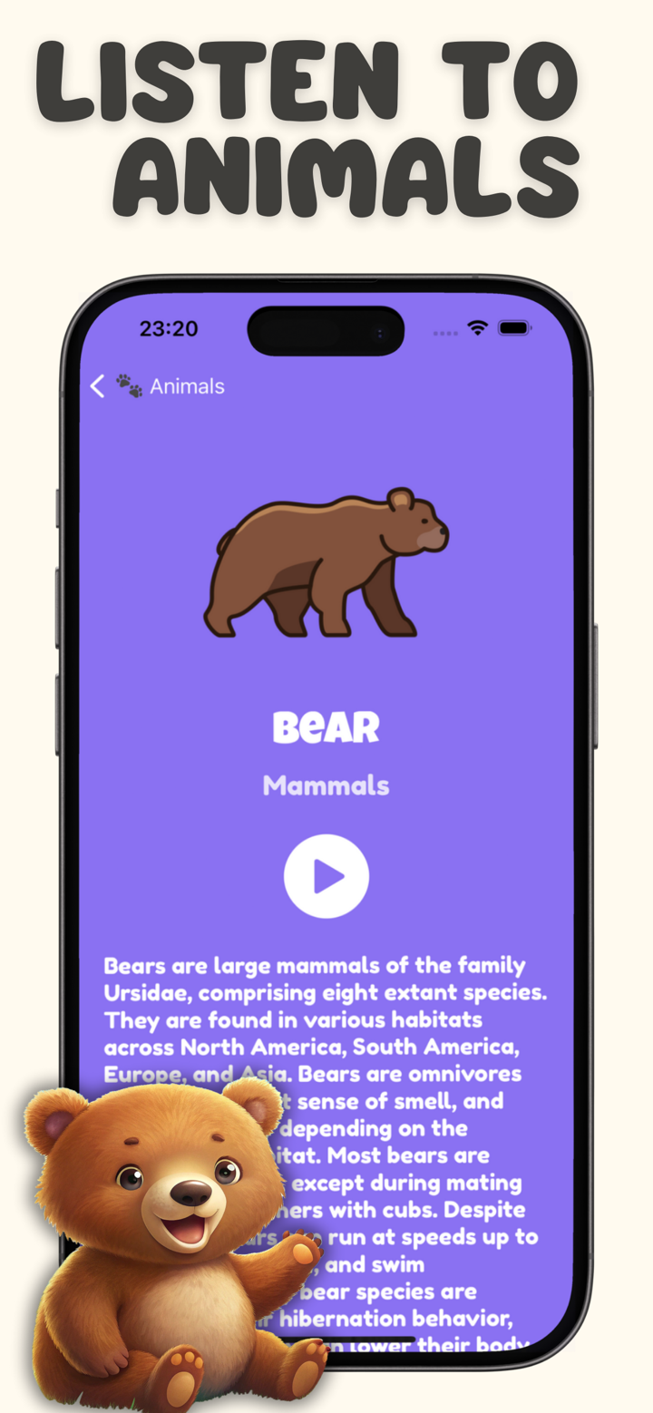 Animal Sounds: Fun Learn screenshot 5
