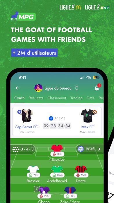 MPG Football Screenshot
