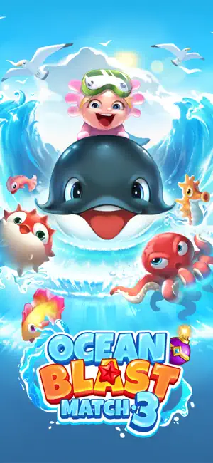 Ocean Blast: Match 3 Puzzle screenshot 1