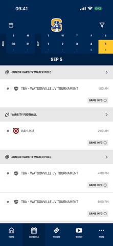 Serra Athletics Screenshot 2 of 3