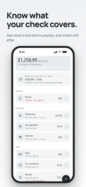 ZenBill: Bill Organizer screenshot 3