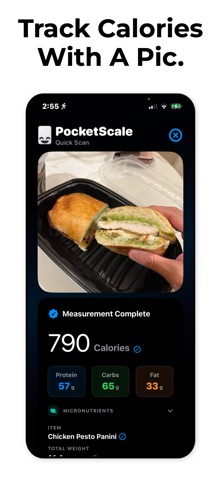PocketScale: Macro Tracker Screenshot 1 of 10