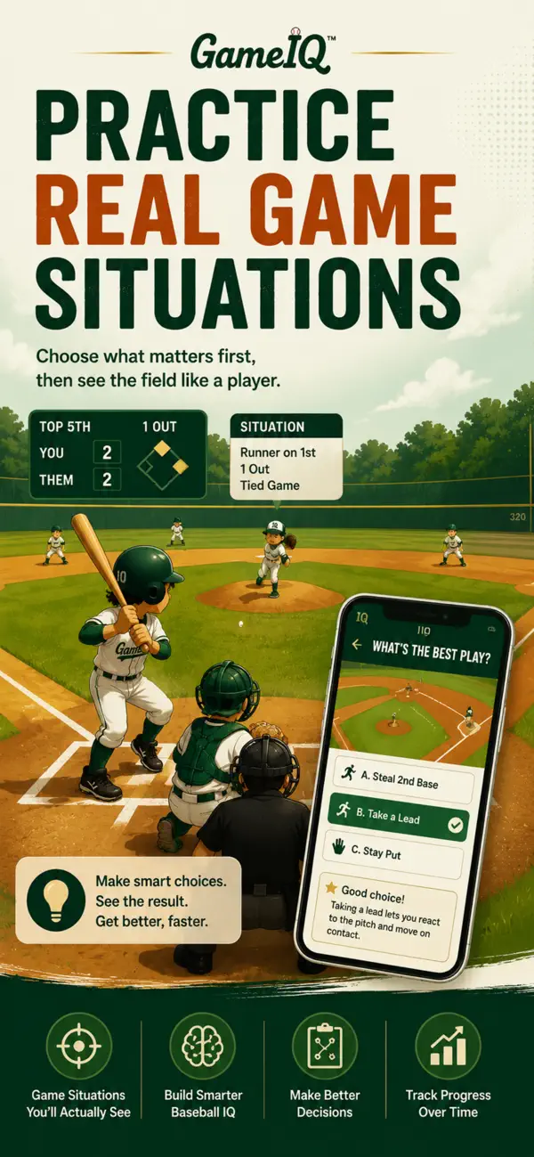 Screenshot #3 pour Game IQ: Baseball & Softball
