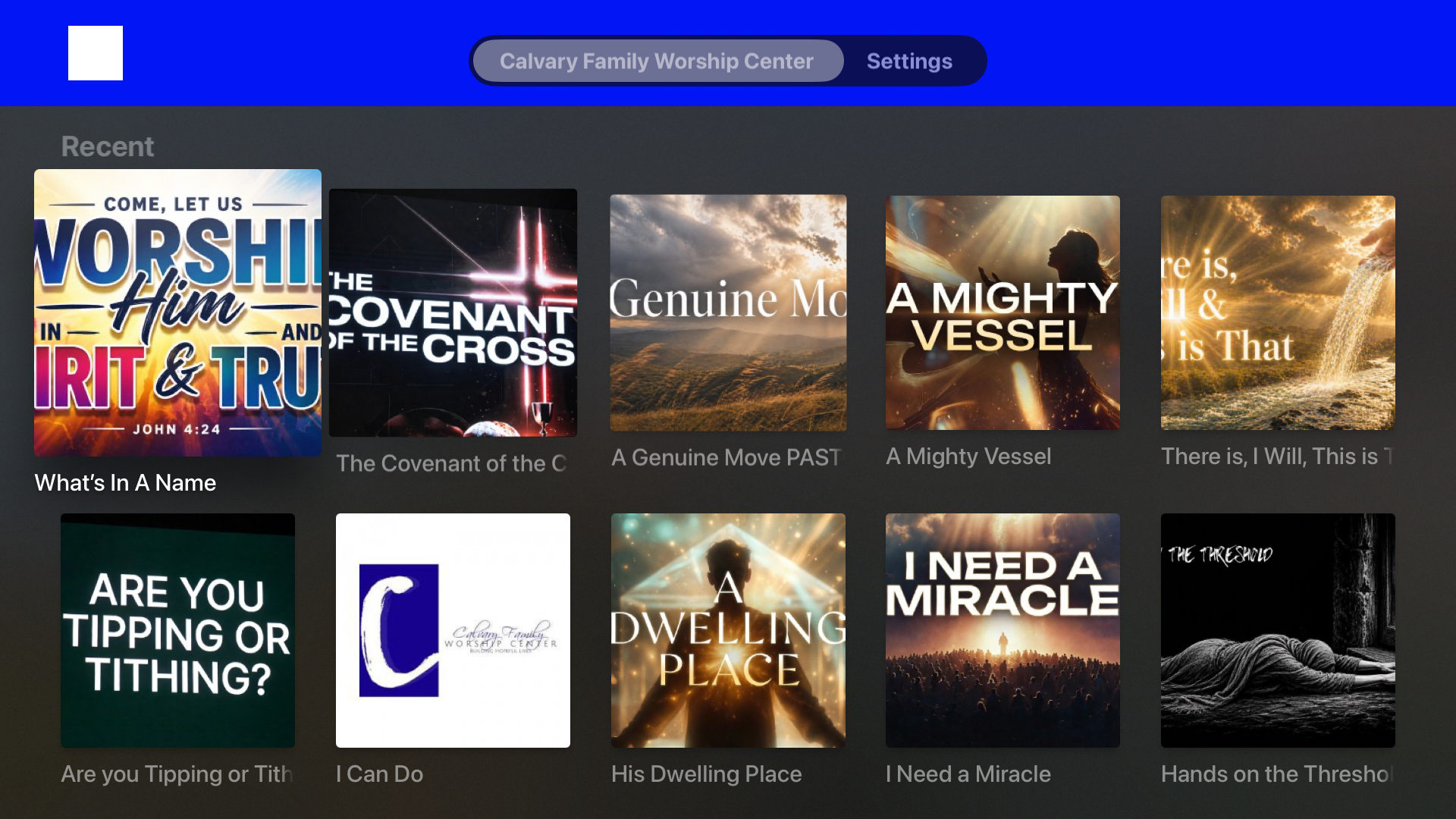 Calvary Family Worship Center screenshot 8