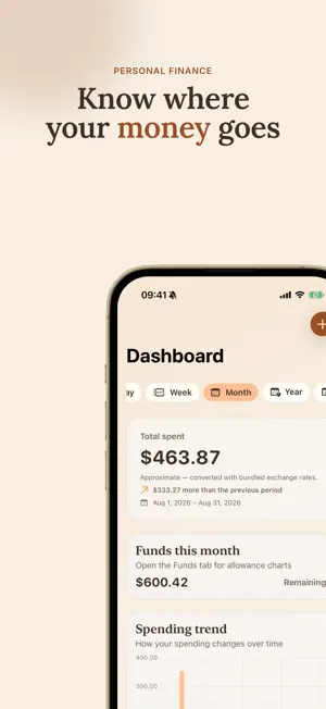Cofra: Personal Expenses screenshot 1