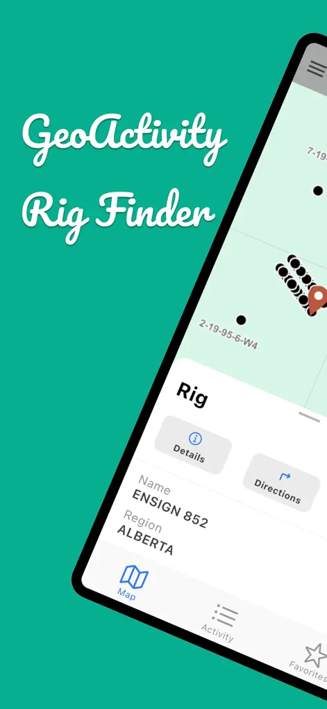 Rig Finder - GeoActivity - Business App | MWM