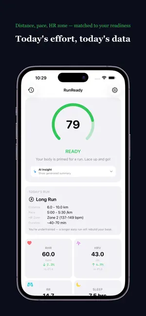 RunReady Copilot screenshot 3