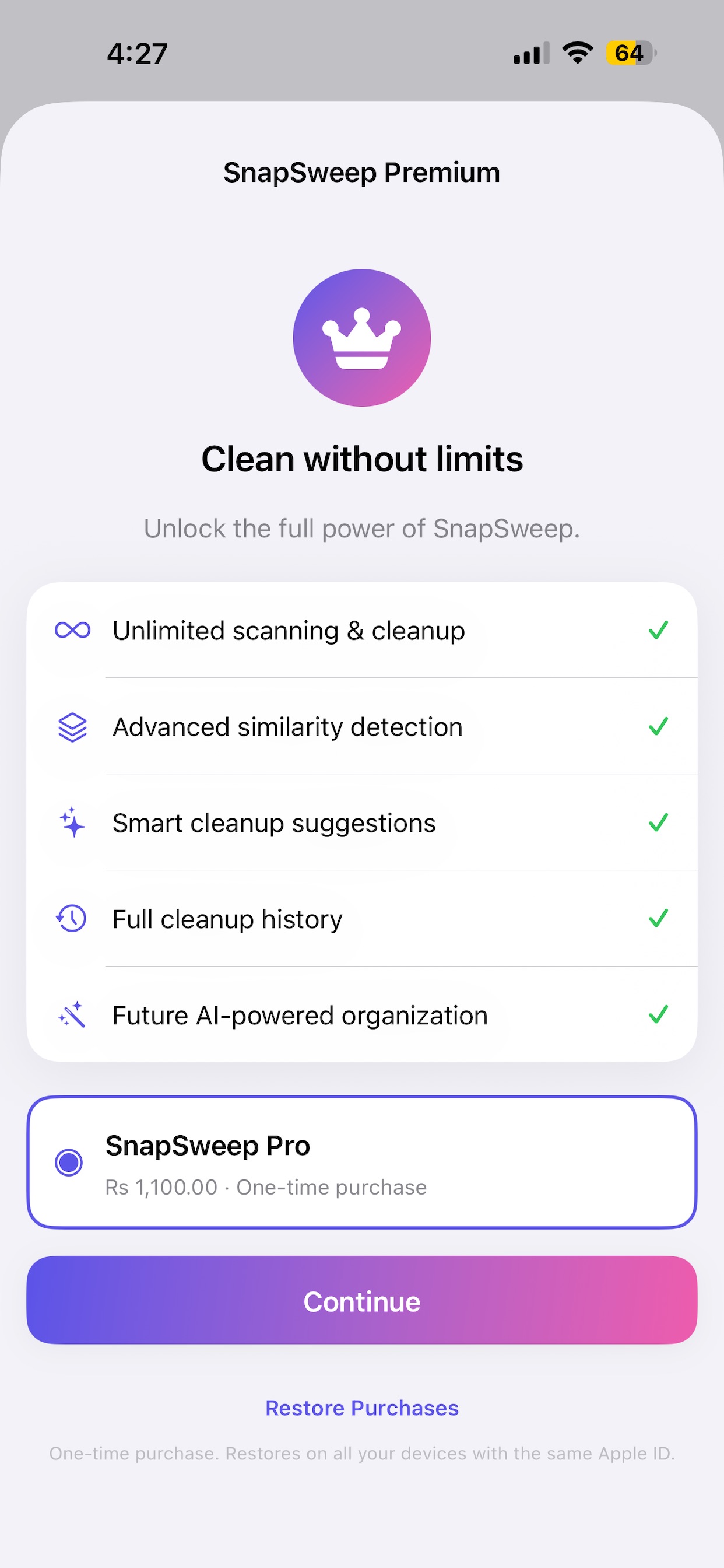 Screenshot 7 of SnapSweep AI - Photo Cleaner