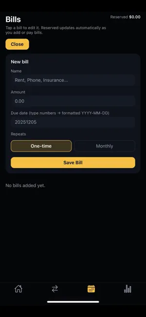 FutureFund: Safe To Spend screenshot 2
