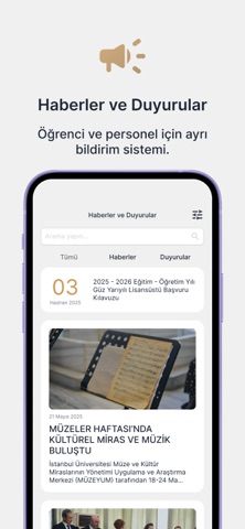 İstanbul Üniversitesi iPhone screenshot 5