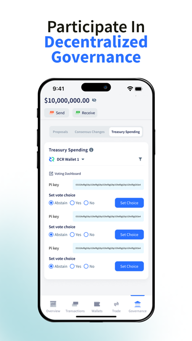 Cryptopower Wallet Screenshot