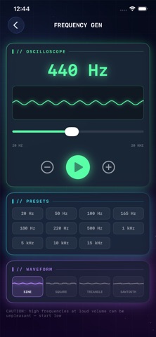 Speaker Toolkit screenshot