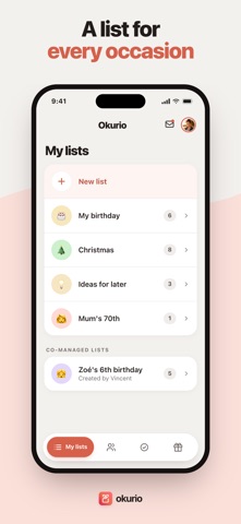 Okurio - Gifting, simplified. Screenshot 1 of 6