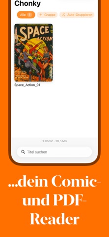 Chonky - Comic & PDF Reader Screenshot 2 of 5
