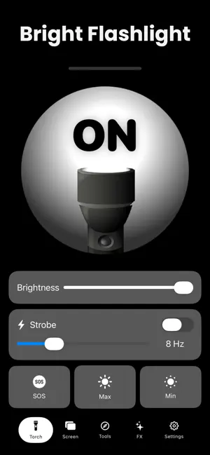 Flashlight - Bright LED Torch screenshot 1