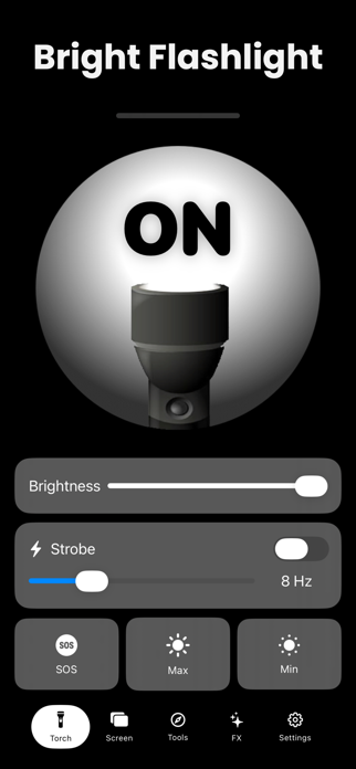 Flashlight - Bright LED Torch Screenshot 1 of 5