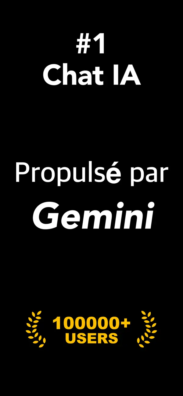 Screenshot #1 pour Genini: Assistant IA