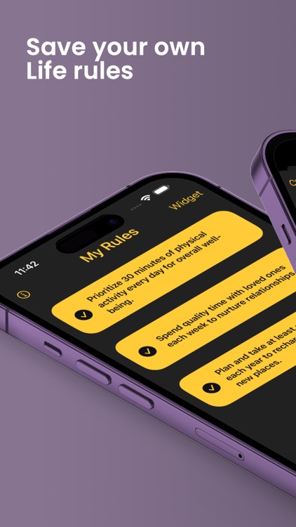 My Life Rules - Daily Reminder