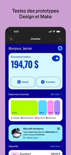 Capture d'écran de Figma sur iPhone 5