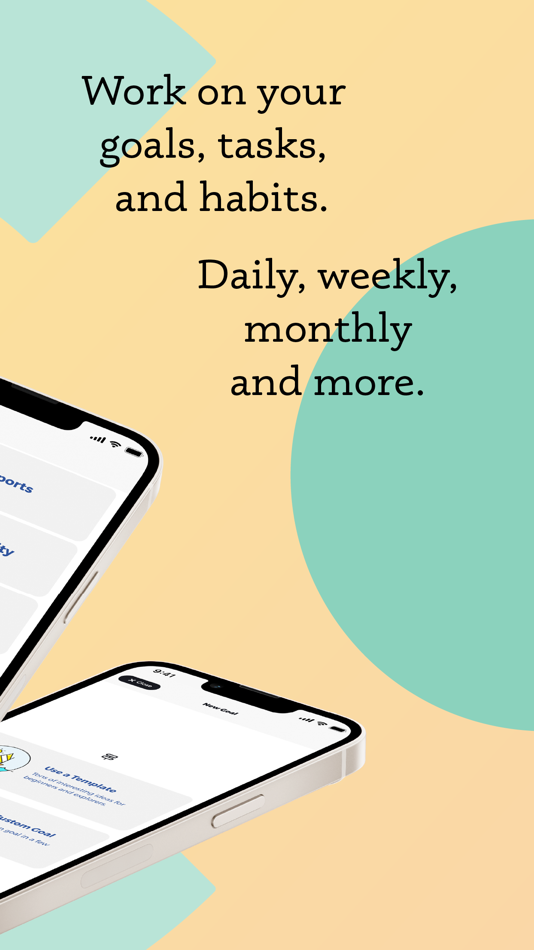 #2. Habit Tracker by Goalify (iOS) By: onebytezero GmbH