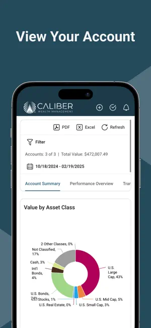 Caliber Wealth Management screenshot 2