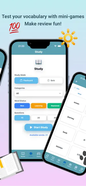 Flashcards & Game: Word Pocket screenshot 3