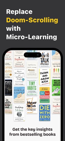 Wisely: Books in 15 Minutes iPhone screenshot