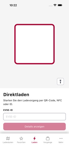 NEF E-mobility screenshot
